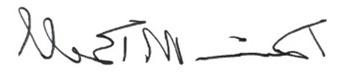 image of darin bell's signature